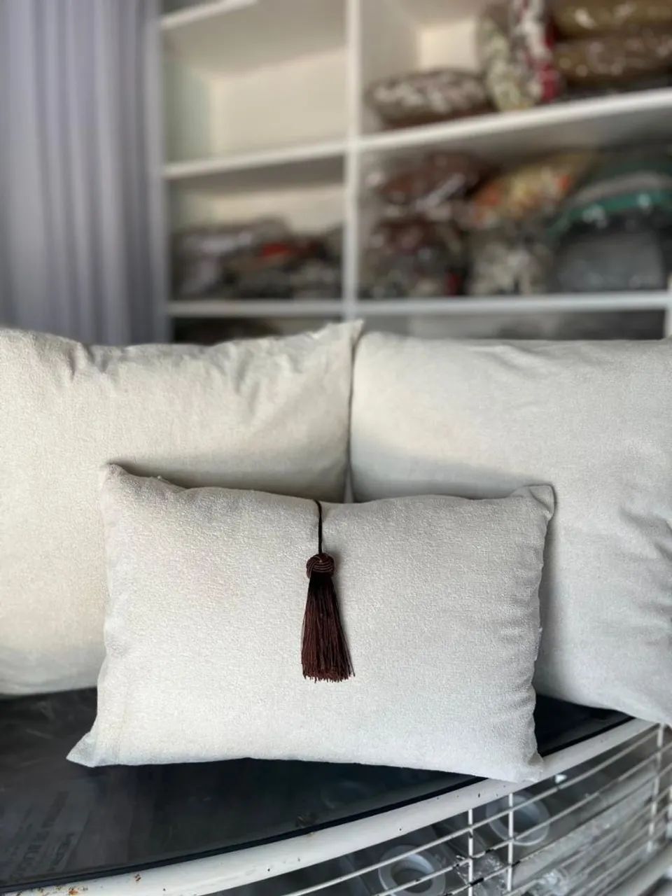 Capas de almofada e almofada