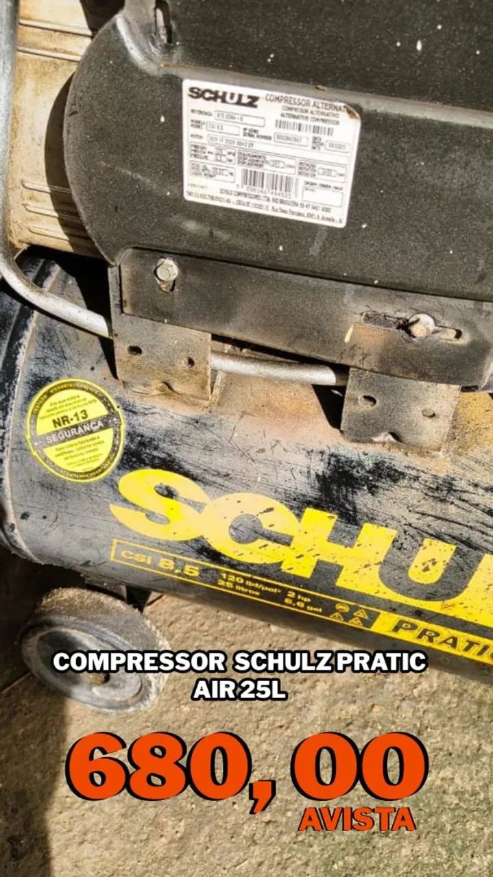 Compressor Schulz 2HP 25L - Foto 4