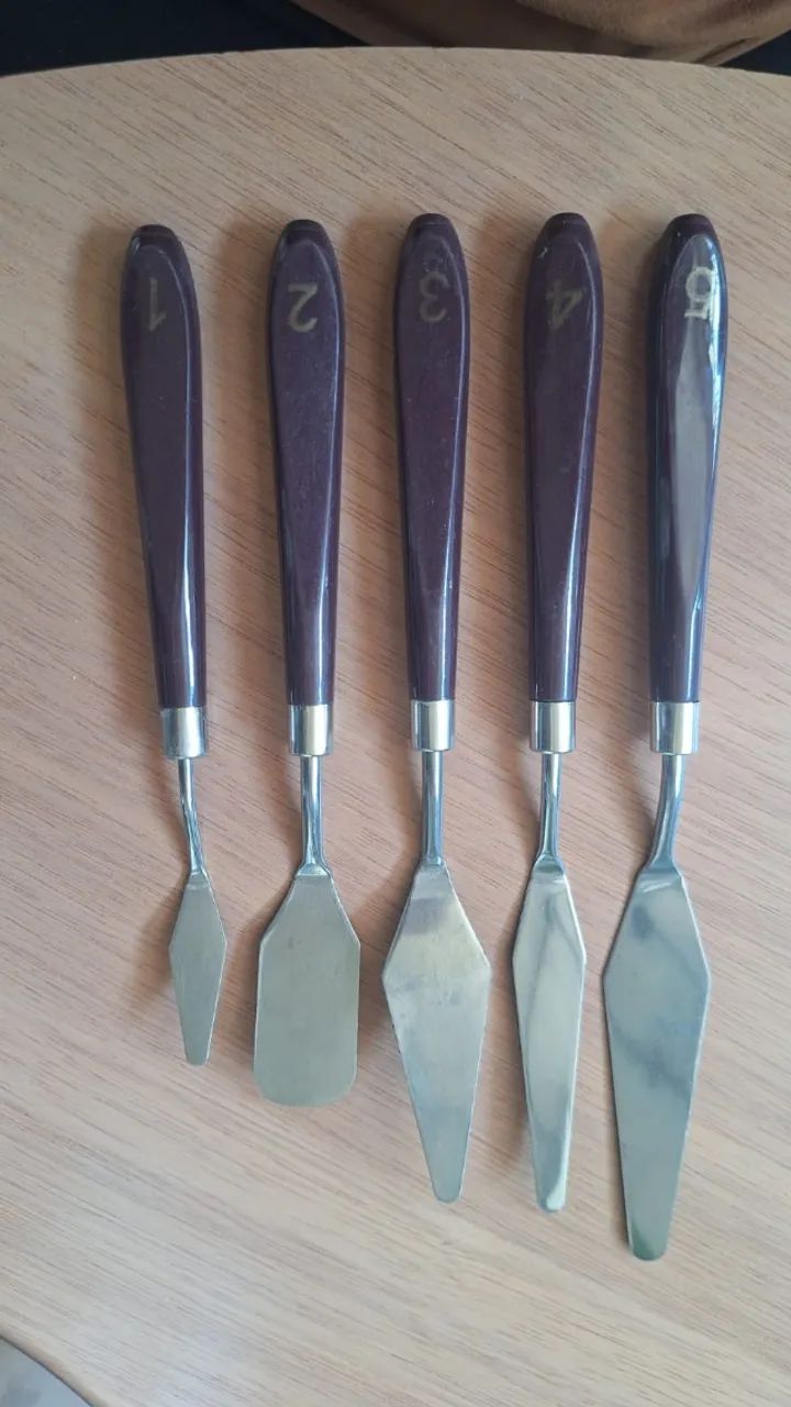 CONJ. ESPÁTULA DE CONFEITAR 5 PCS