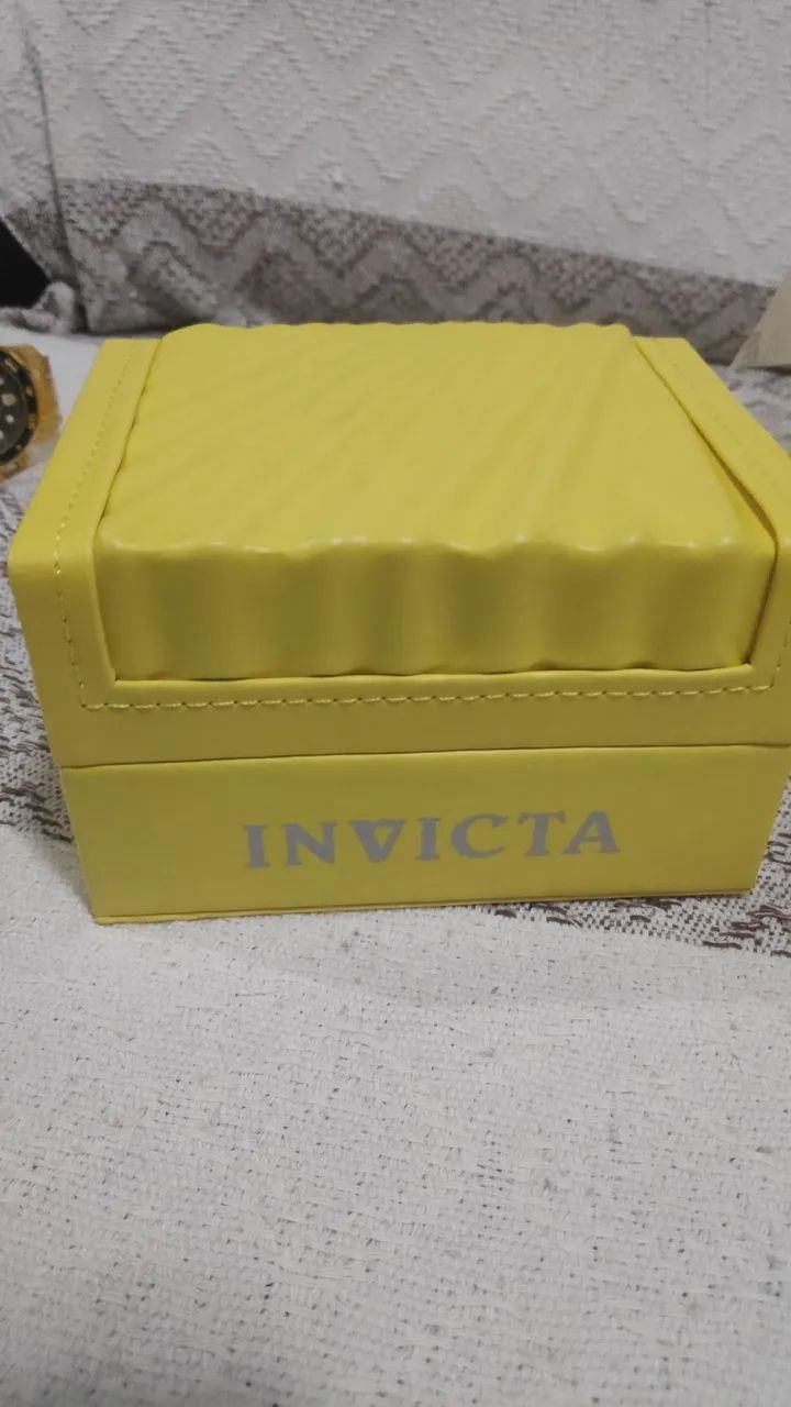 Relógio Invicta ProDrive Fundo dourado novo  - Foto 3