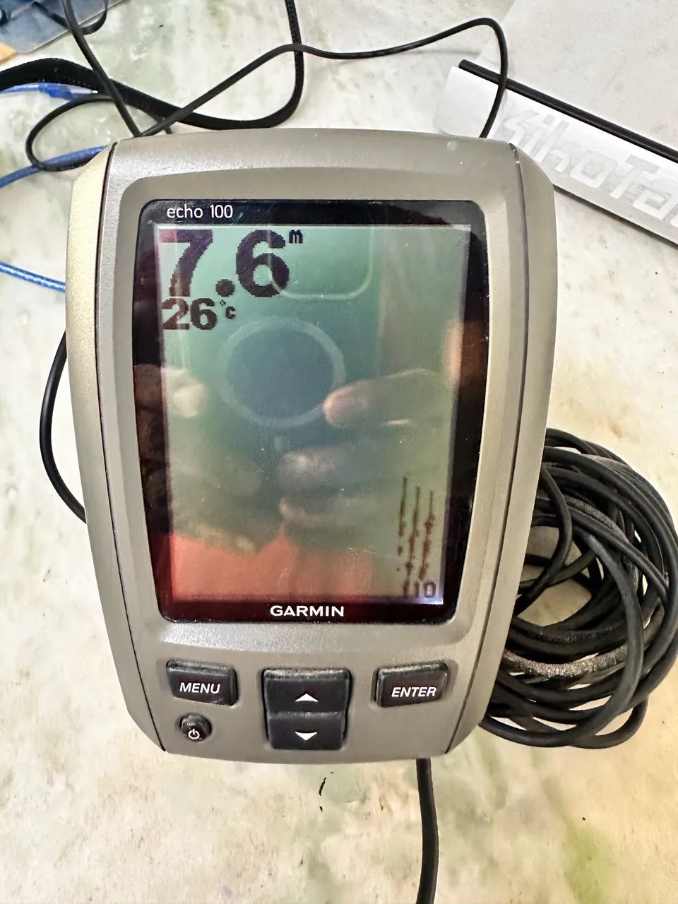 Localizador de peixe Garmin  Echo 100