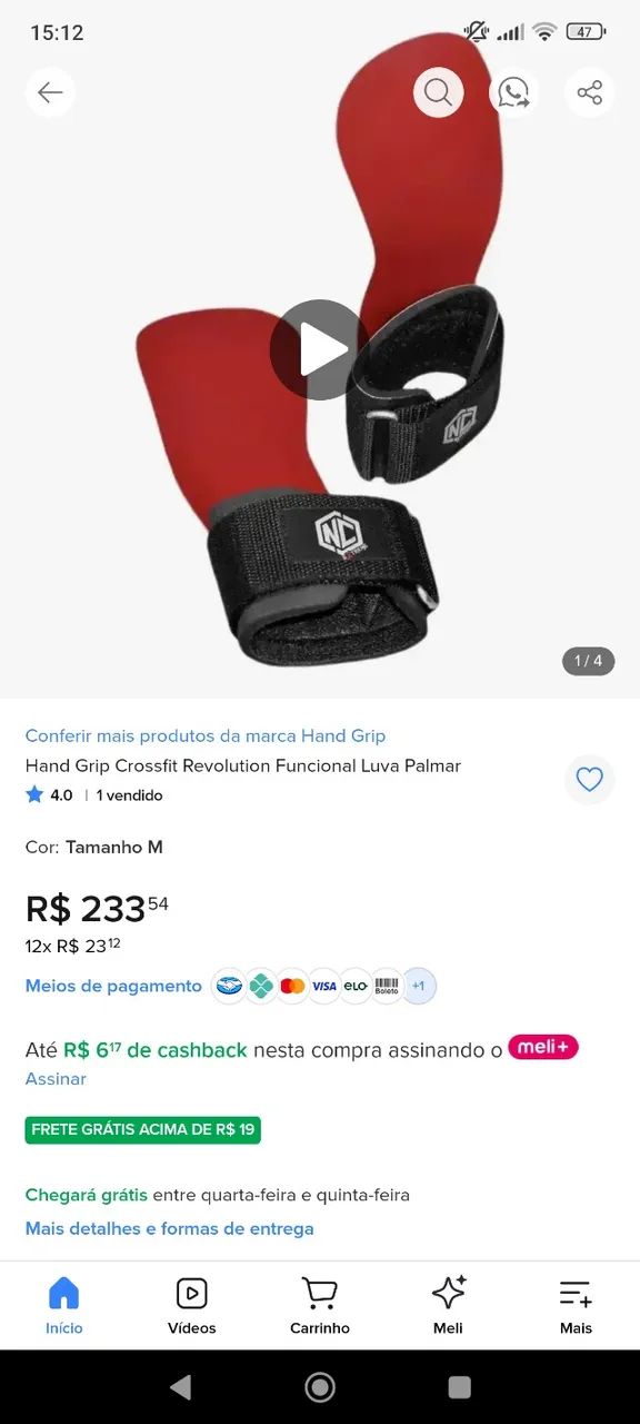 Luva Crossfit KIT - Foto 2