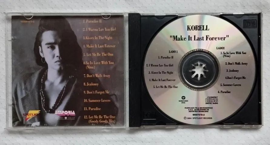 CD Korell - Make It Last Forever (1994) - Foto 2