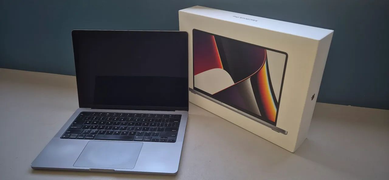 MacBook Pro M1 14 Polegadas 16GB e SSD 512GB