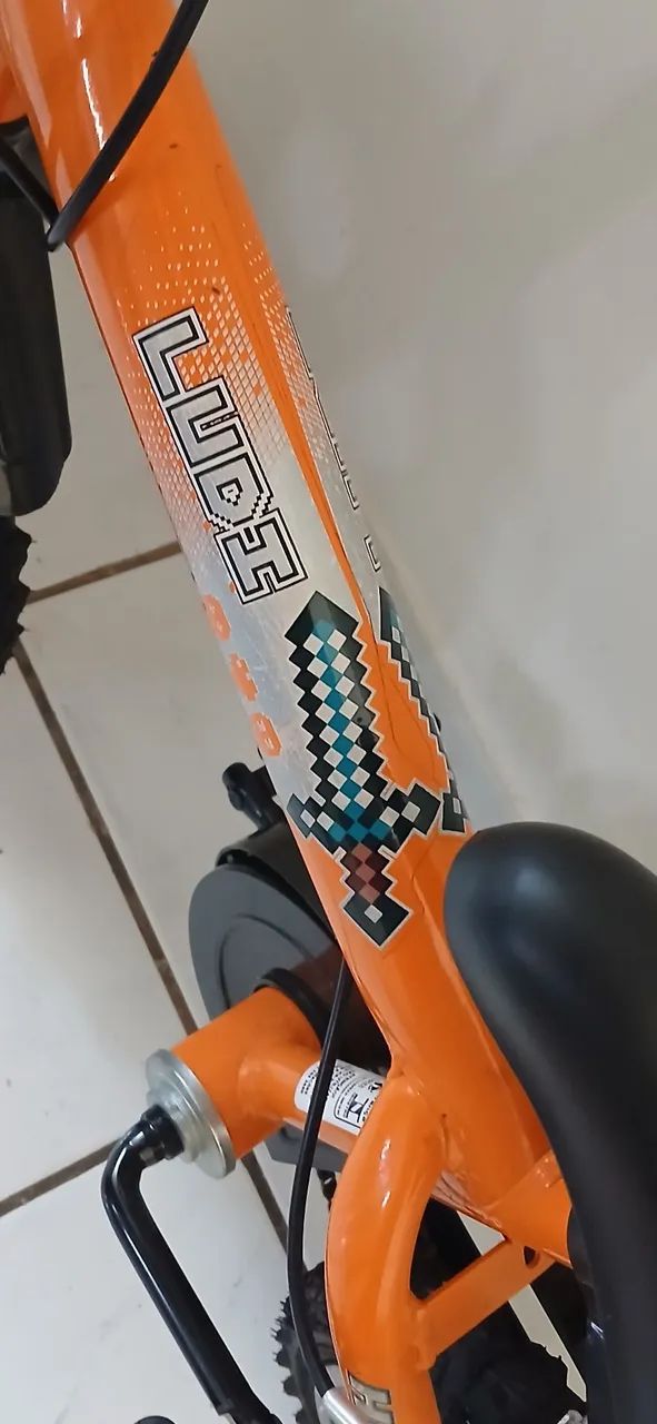 Bicicleta aro 16 novinha, nunca usada! - Foto 2