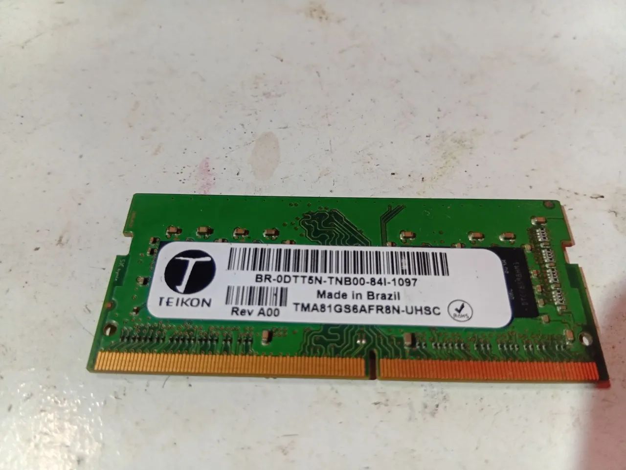 Memória ddr4 4gb