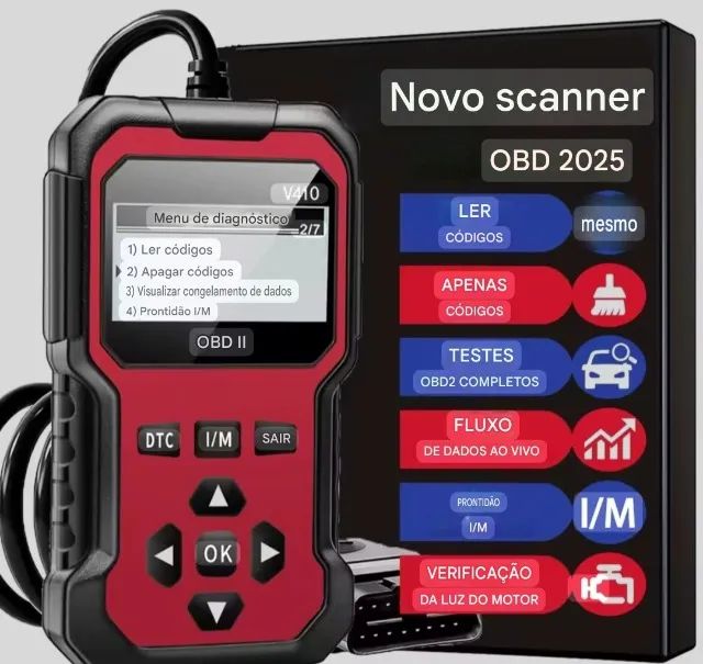 Scanner automotivo obd2 - Foto 3