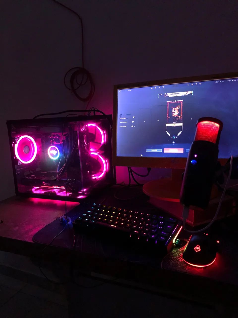 Setup Completo Ryzen 7 5700X - Troco em IPhone 13 Pro Max com Torna! - Foto 2