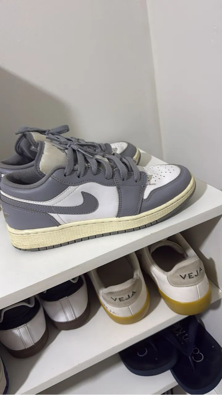 Tênis Nike Air Jordan ?Vintage Grey? - Foto 4