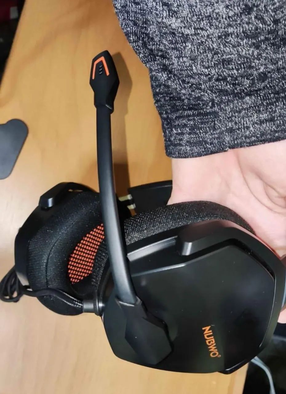 Headset Nubwo n16 Microfone sem ruído e Bons Graves com almofadas macia - Foto 4