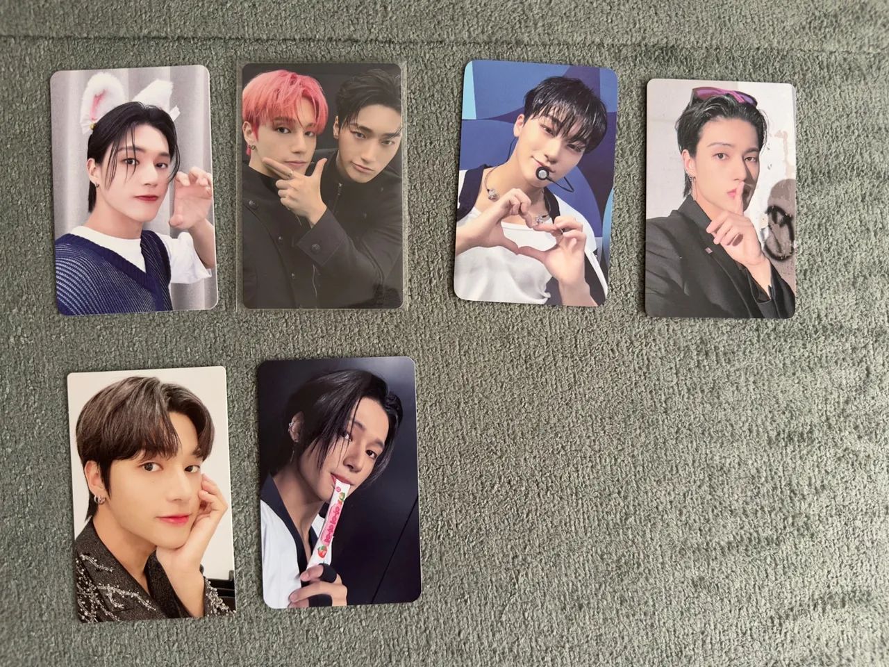 Photocards OFICIAIS ATEEZ K-pop (valor individual) - Hobbies e
