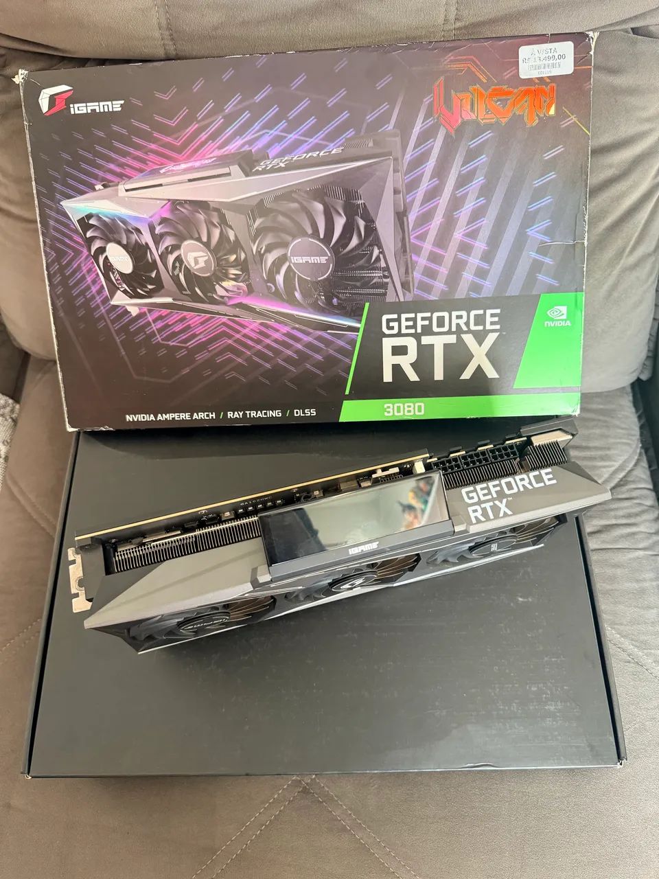 RTX 3080 VULKAN LCD 10GB  - Foto 3