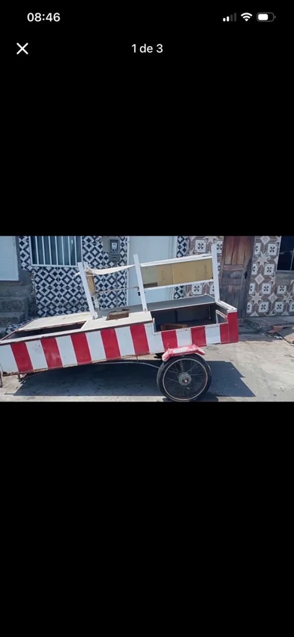 Carrinho de lanche 