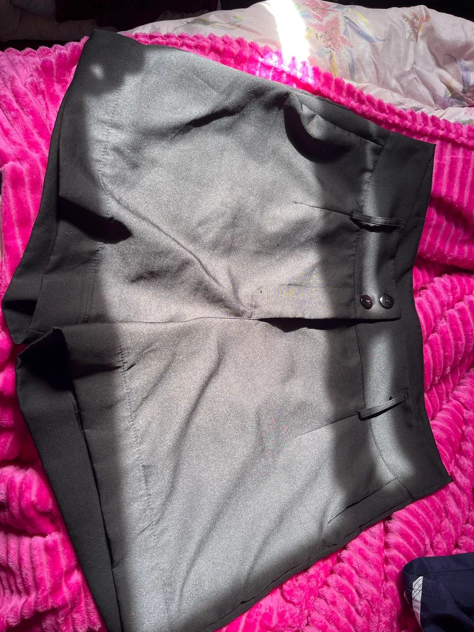 Short plus alfaiataria preto 