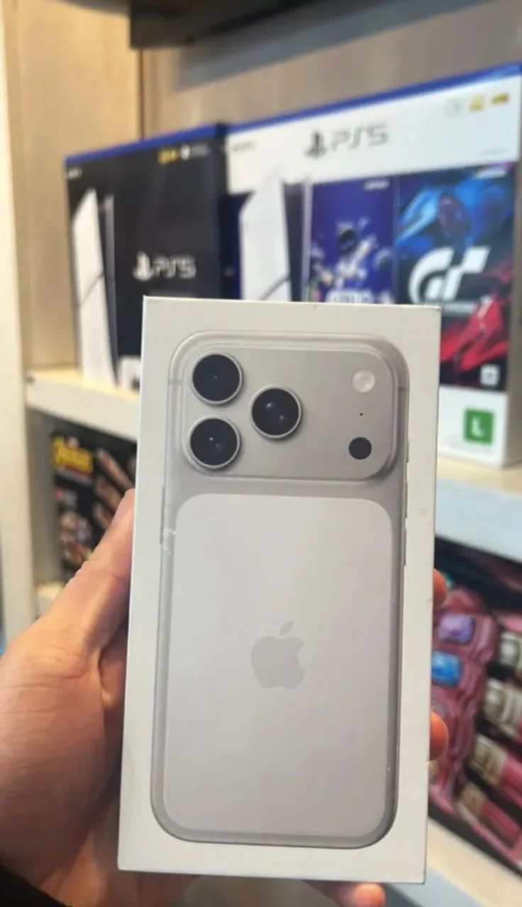 IPHONE 17 PRO MAX SILVER 512GB / GARANTIA APPLE DEZEMBRO 2026