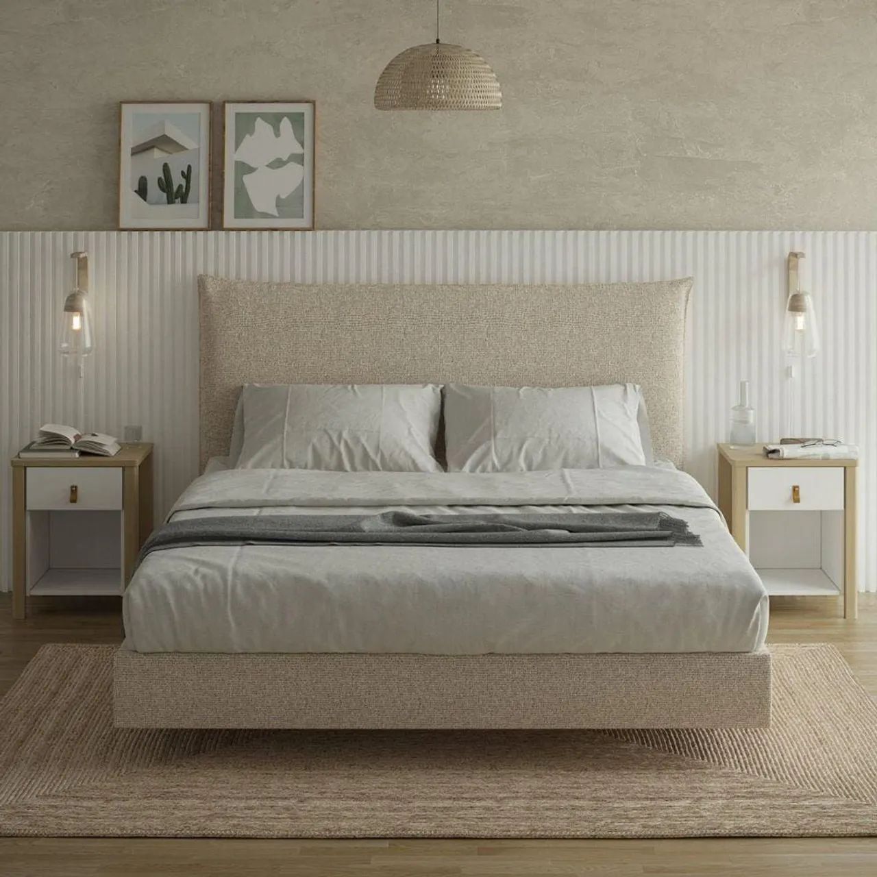 Cama flutuante (estrutura de ferro) - Foto 5