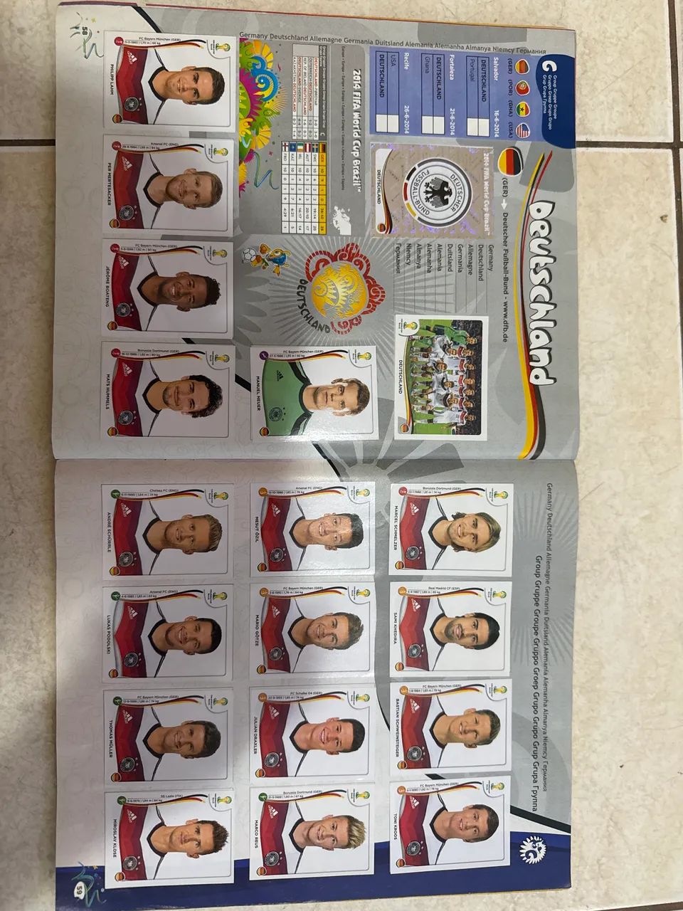 Álbum da copa do mundo 2014 completo - Foto 5