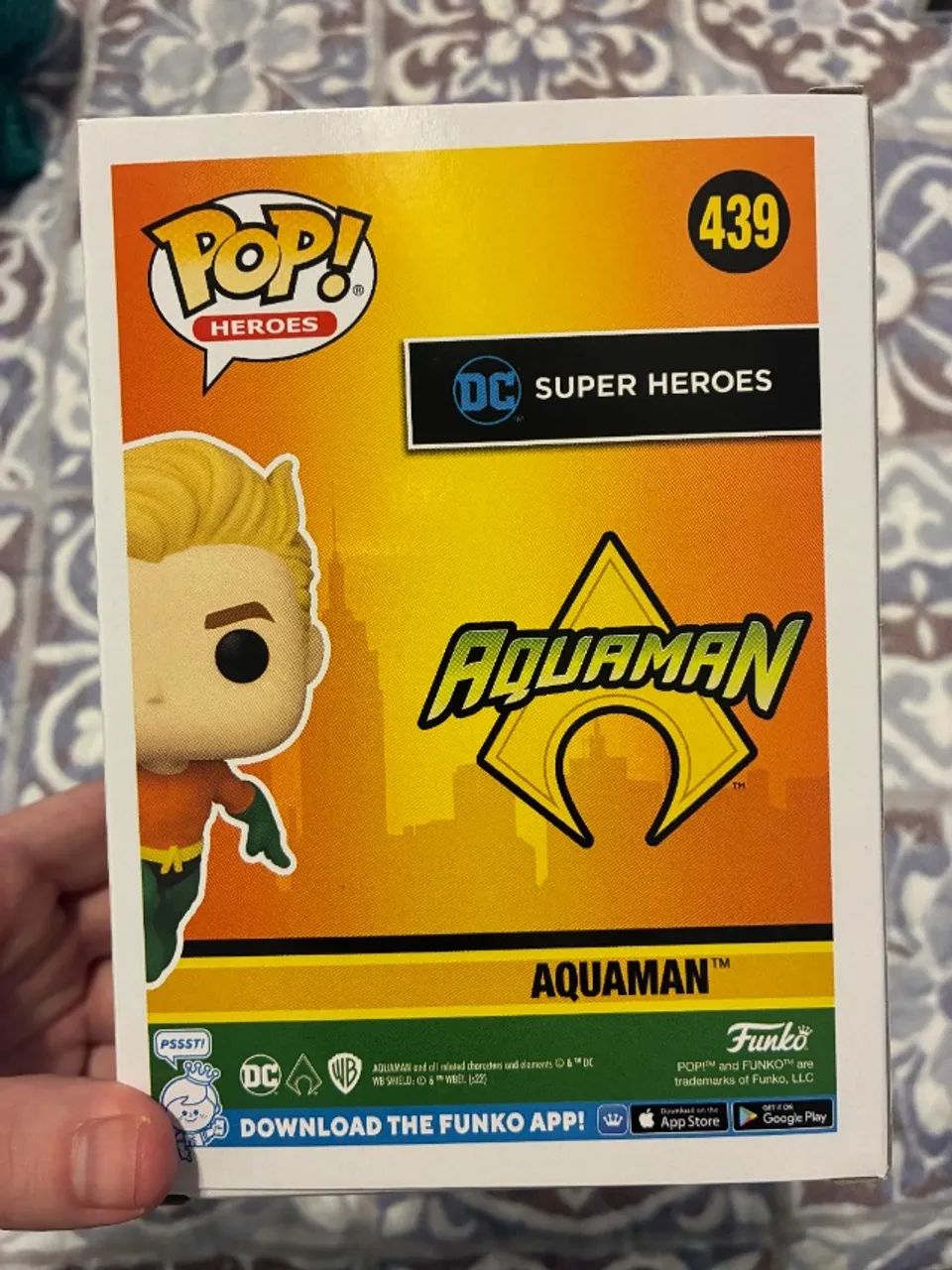 Funko Pop Aquaman #439 - DC Comics (Original) - Foto 5