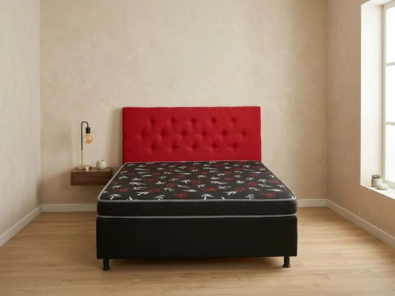 Cama box casal
