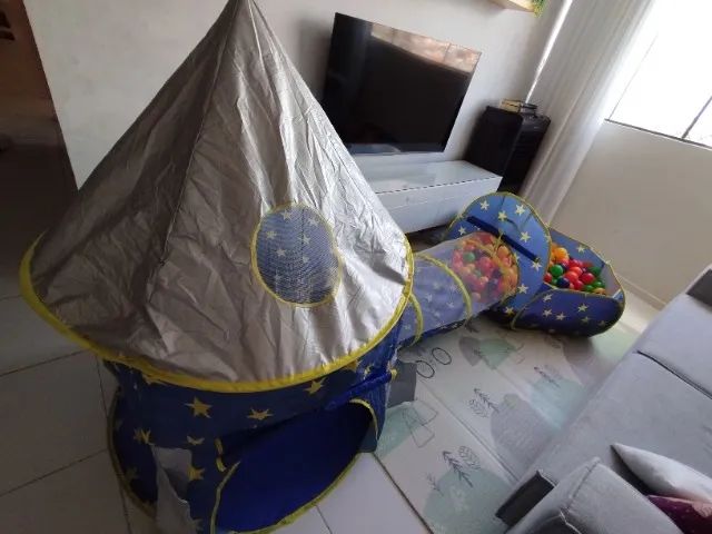 Circuito Infantil com Tenda e Piscina de Bolinhas - Foto 4