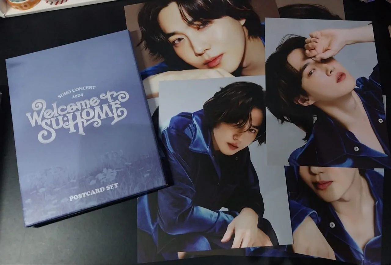 Postcard Set Oficial SUHO (EXO) - Solo Concert SU:HOME 2024