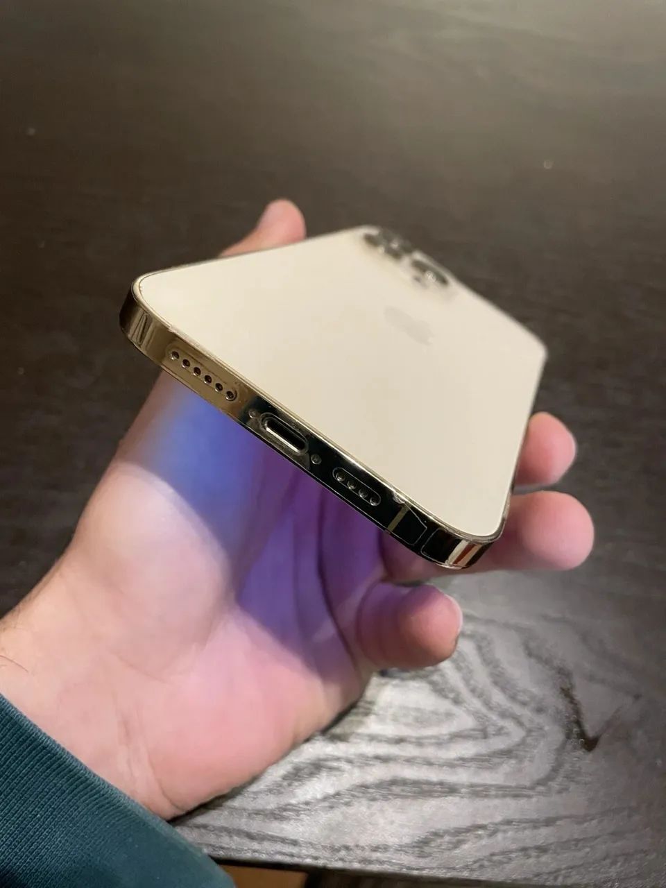 IPHONE 13 PRO MAX GOLD 128GB COM NOTA - Foto 3