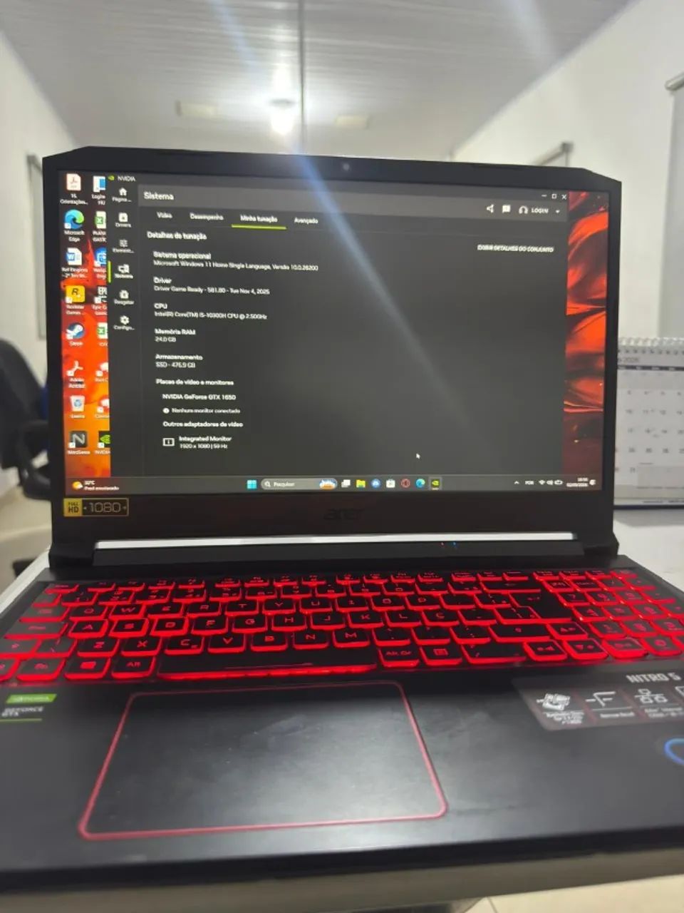 NOTEBOOK NITRO V GAMER - Foto 3