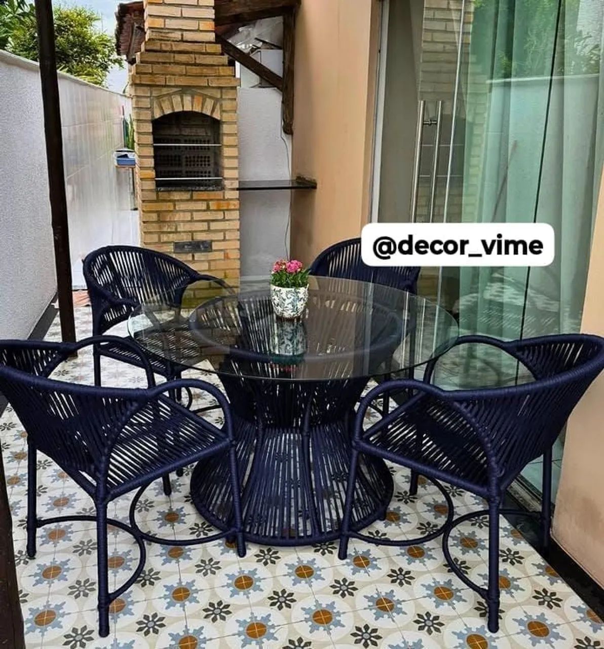 Conjunto de terraço 