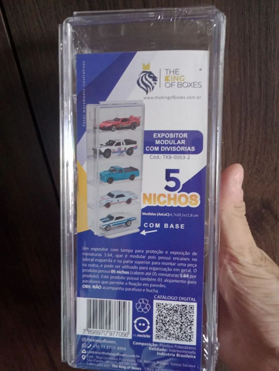 Expositor de Carrinhos Hot Wheels 