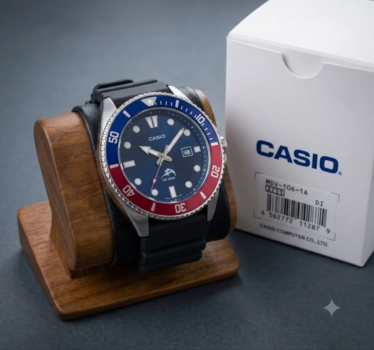 Relógio Casio Duro Pepsi Novo - Foto 2