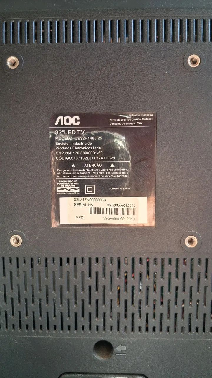 TV AOC 32' LED, Perfeito estado! - Foto 4