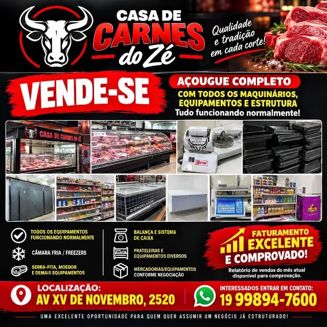 Passa ponto comercial 