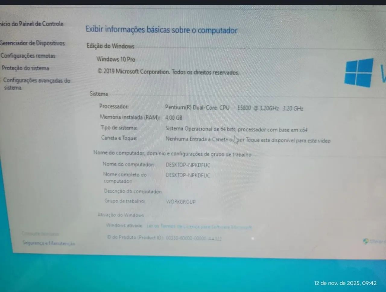 Pc completo com placa wi fi 4g de ram processador Intel dual core - Foto 2