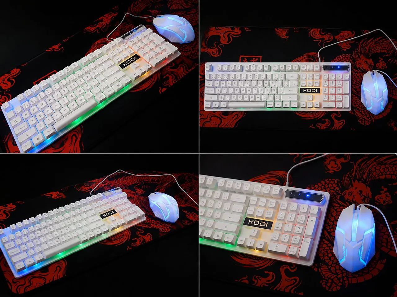 KIT GAMER TECLADO + MOUSE