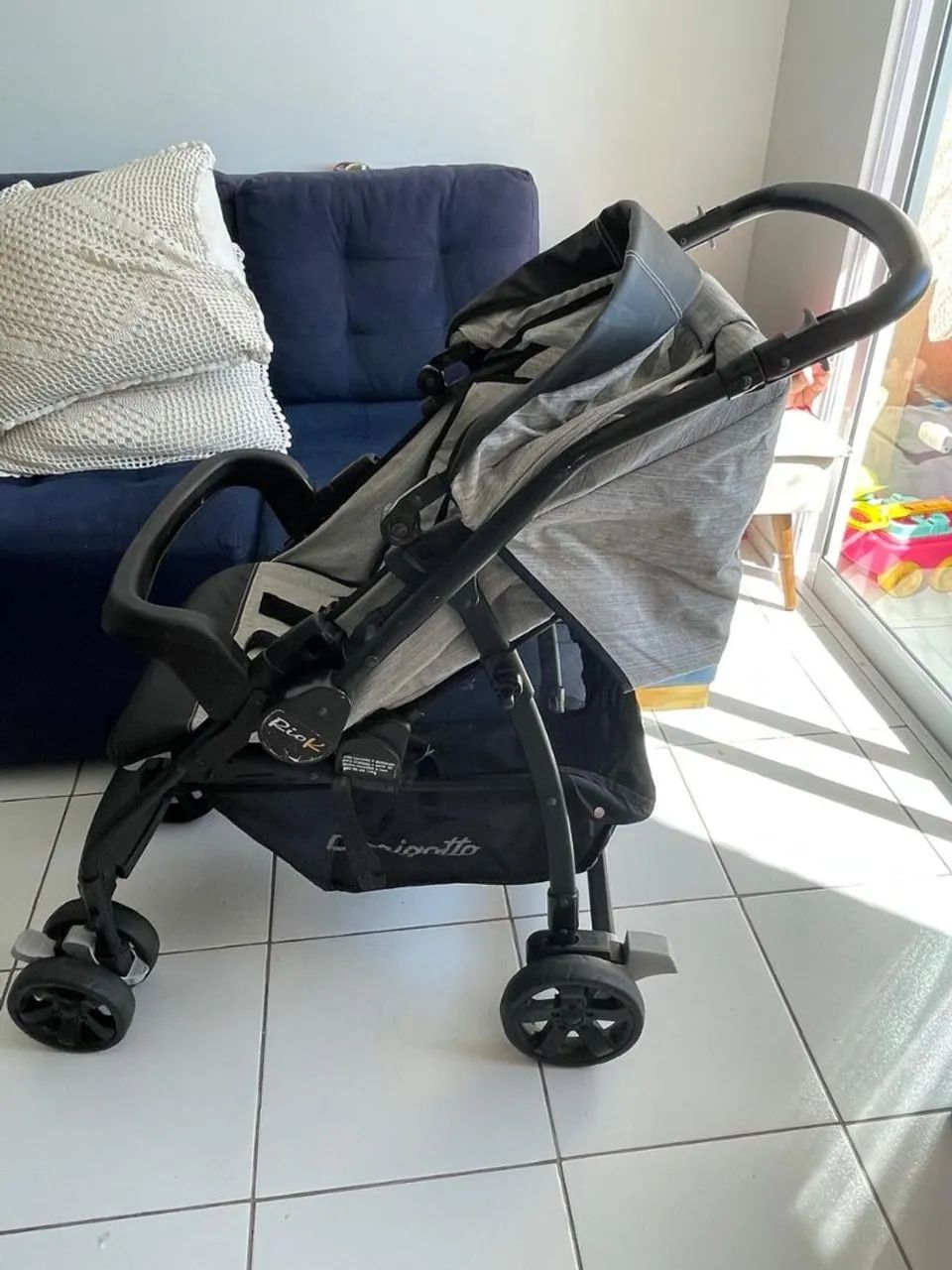 Carrinho e bebe conforto - Foto 2