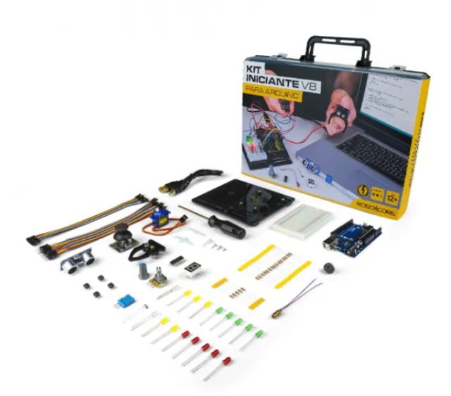Kit Iniciante V8 para Arduino