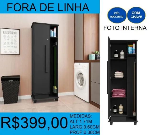 Multiuso com chaves e pes inclusos - entrega inclusa - Foto 3