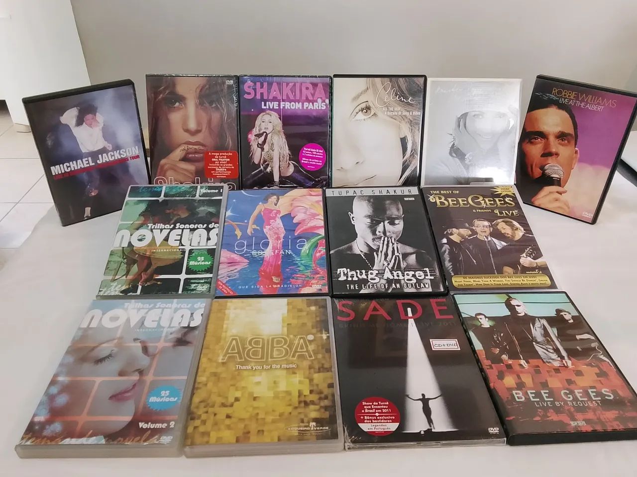 DVDs musicais de coleção para colecionadores 