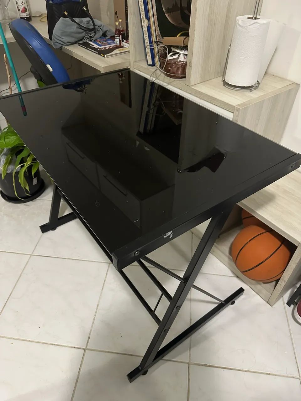 Mesa escritório de vidro - Foto 2