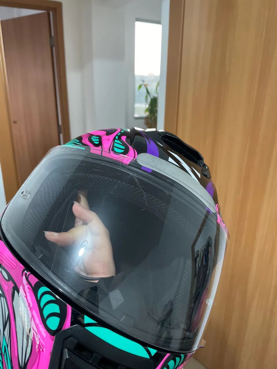 Capacete Norisk Razor Parasite Pink - Foto 6
