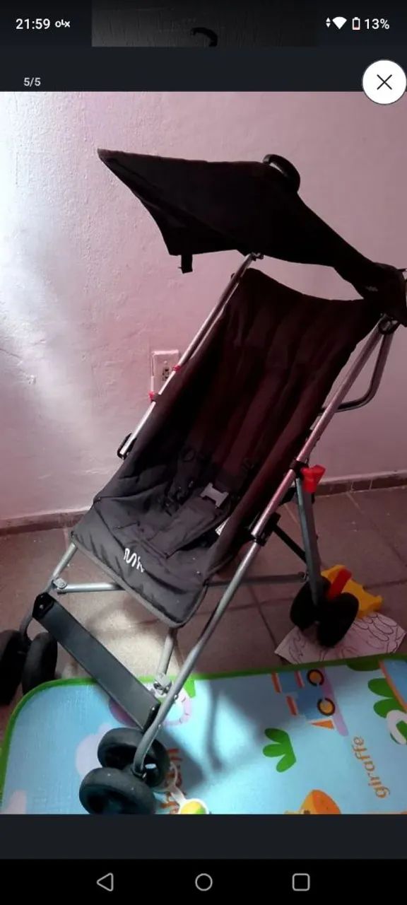 Carrinho de passeio de 07 a 12 meses  - Foto 5