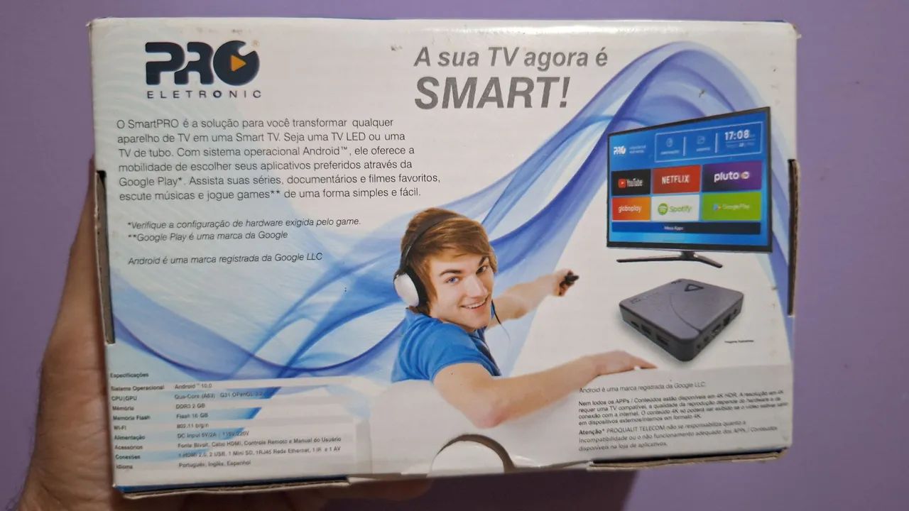 Smart TV Box 2GB RAM 16GB - Foto 2