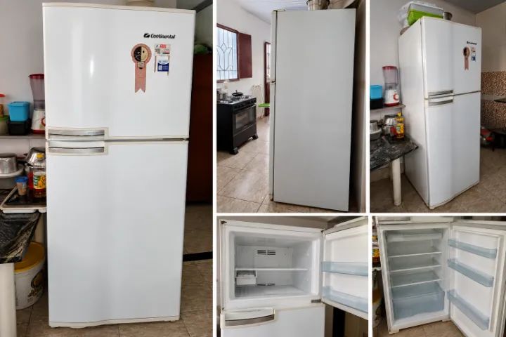 Geladeira Continental Copacabana Duplex - Funcionando Perfeitamente