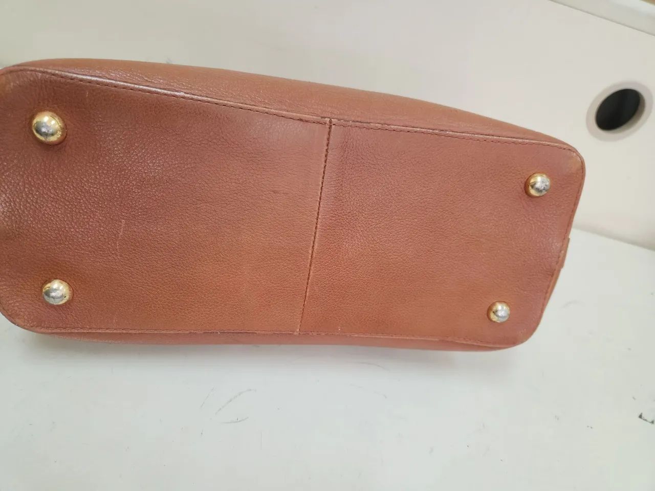 Bolsa couro Jorge bischoff  - Foto 4