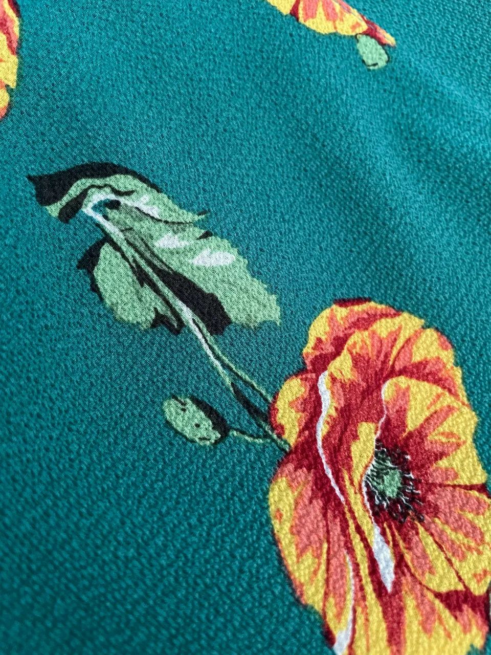 Short/saia verde floral feminino  - Foto 4