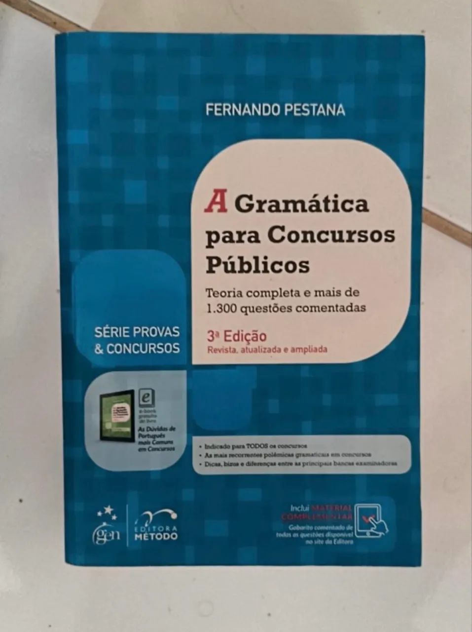 Livro gramática para concursos