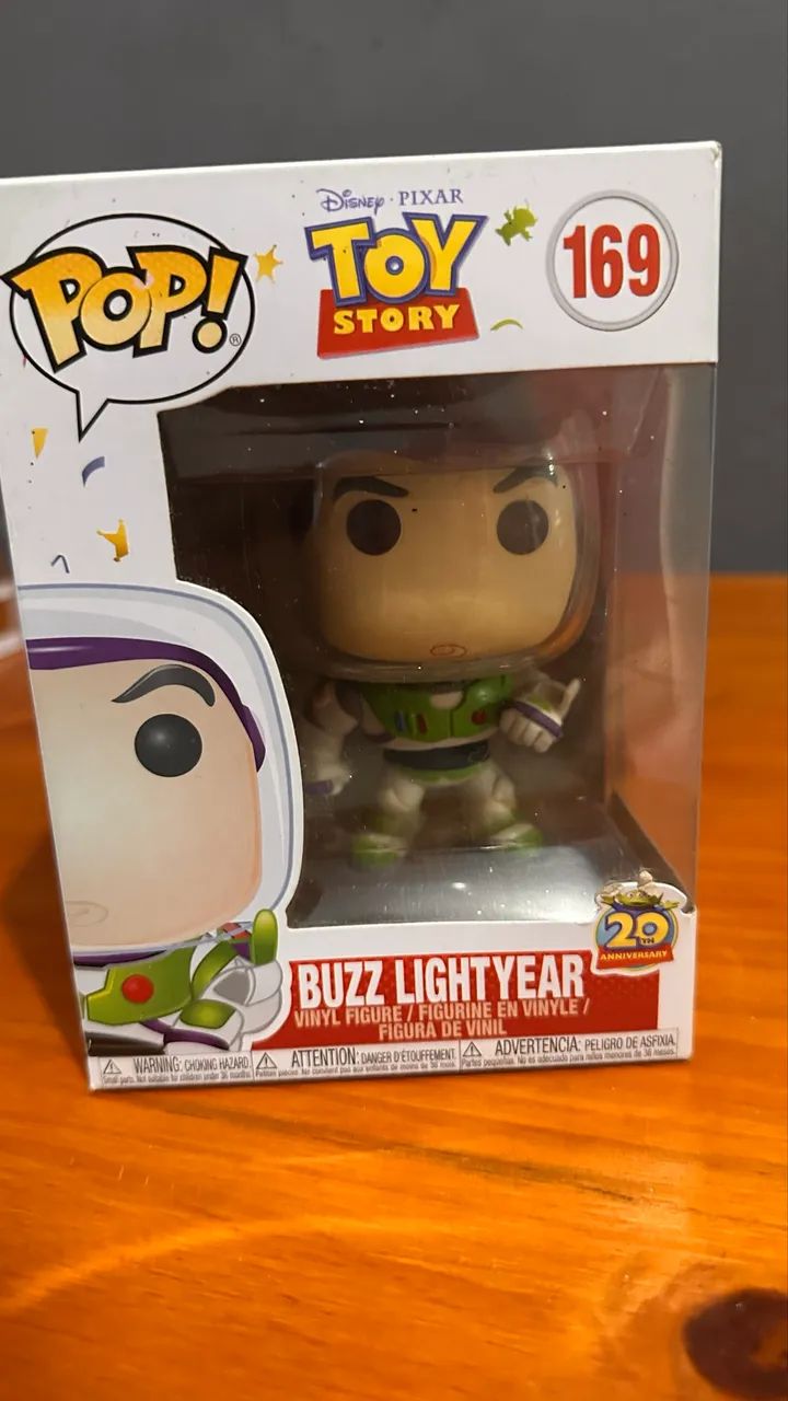 Funko Pop Buzz Lightyear #169 Toy Story 20th Anniversary - Foto 3