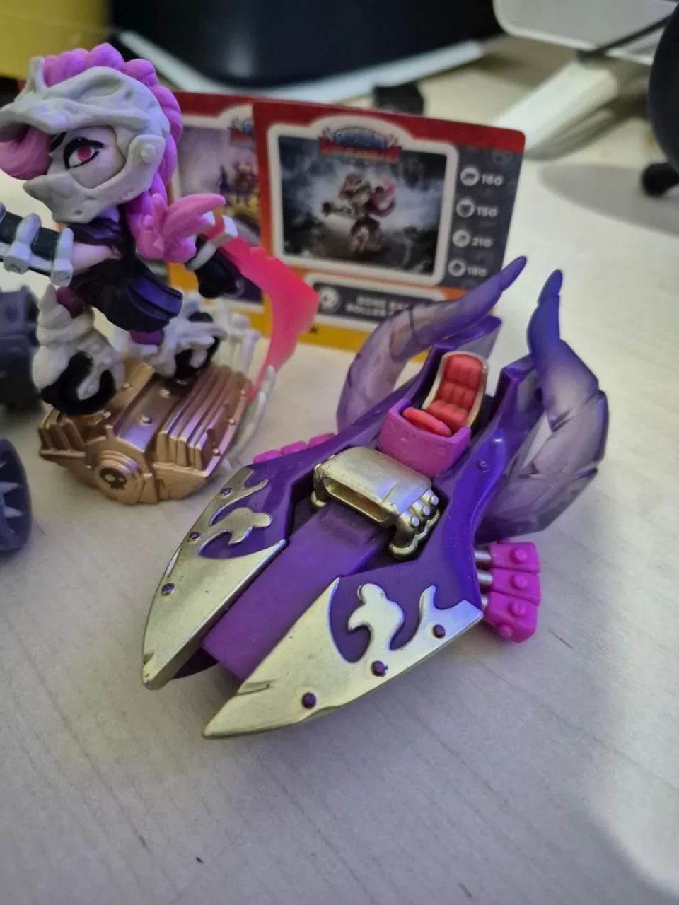 SKYLANDERS SUPERCHARGERS 3 PACK: BONE BASH ROLLER BRAWL, TOMB BUGGY E SPLATTER SPLASHER  - Foto 4