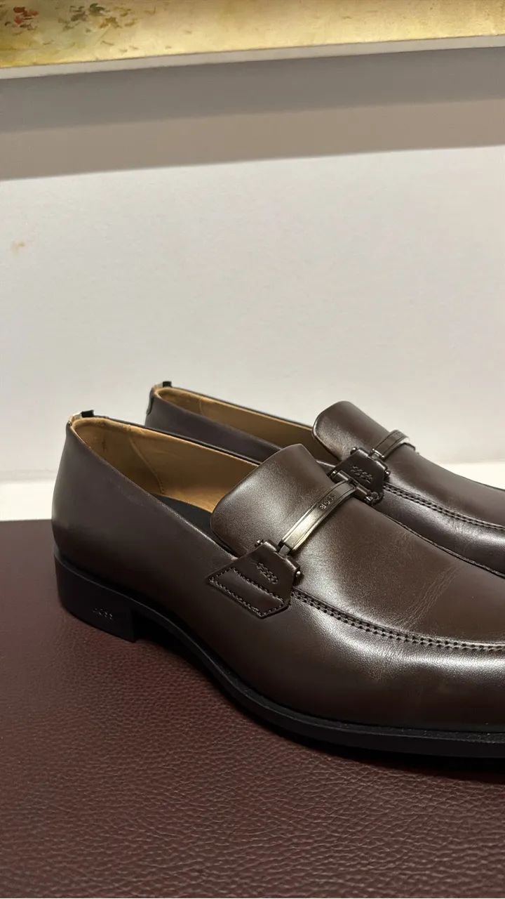 Sapato ( mocassim ) Hugo Boss Original e novo - Foto 2