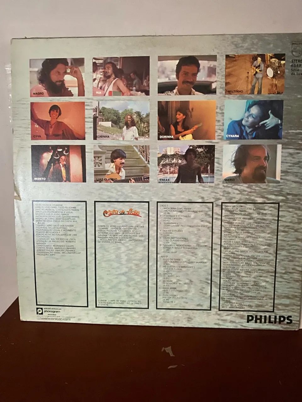 Vinil MPB  4 Quarteto em Cy cobra de vidro - Foto 2